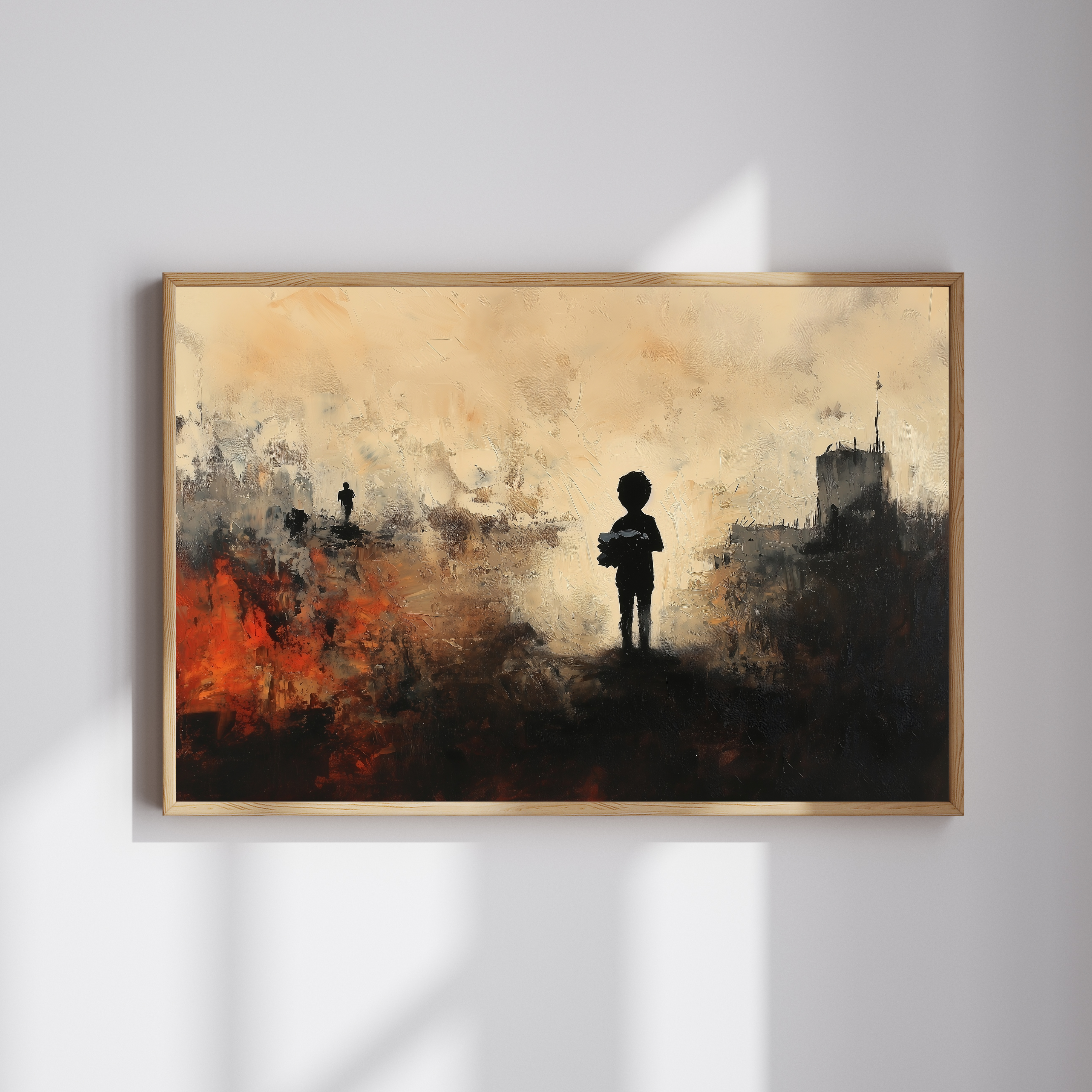 A 12-Kilometer Hope – Little Amir’s Story | Art Print