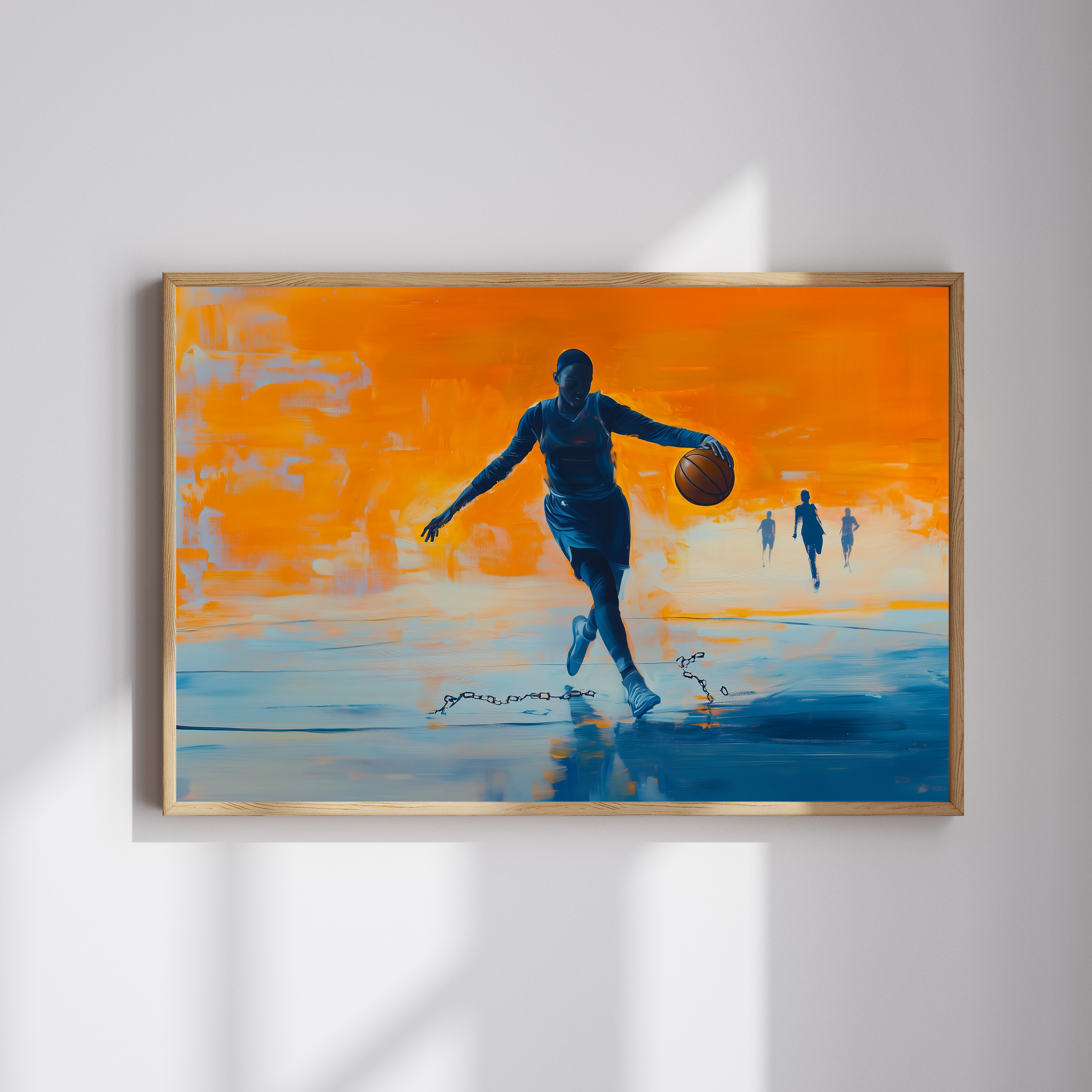 Breaking the Ban with Her Headscarf – Bilqis’s Struggle | Art Print