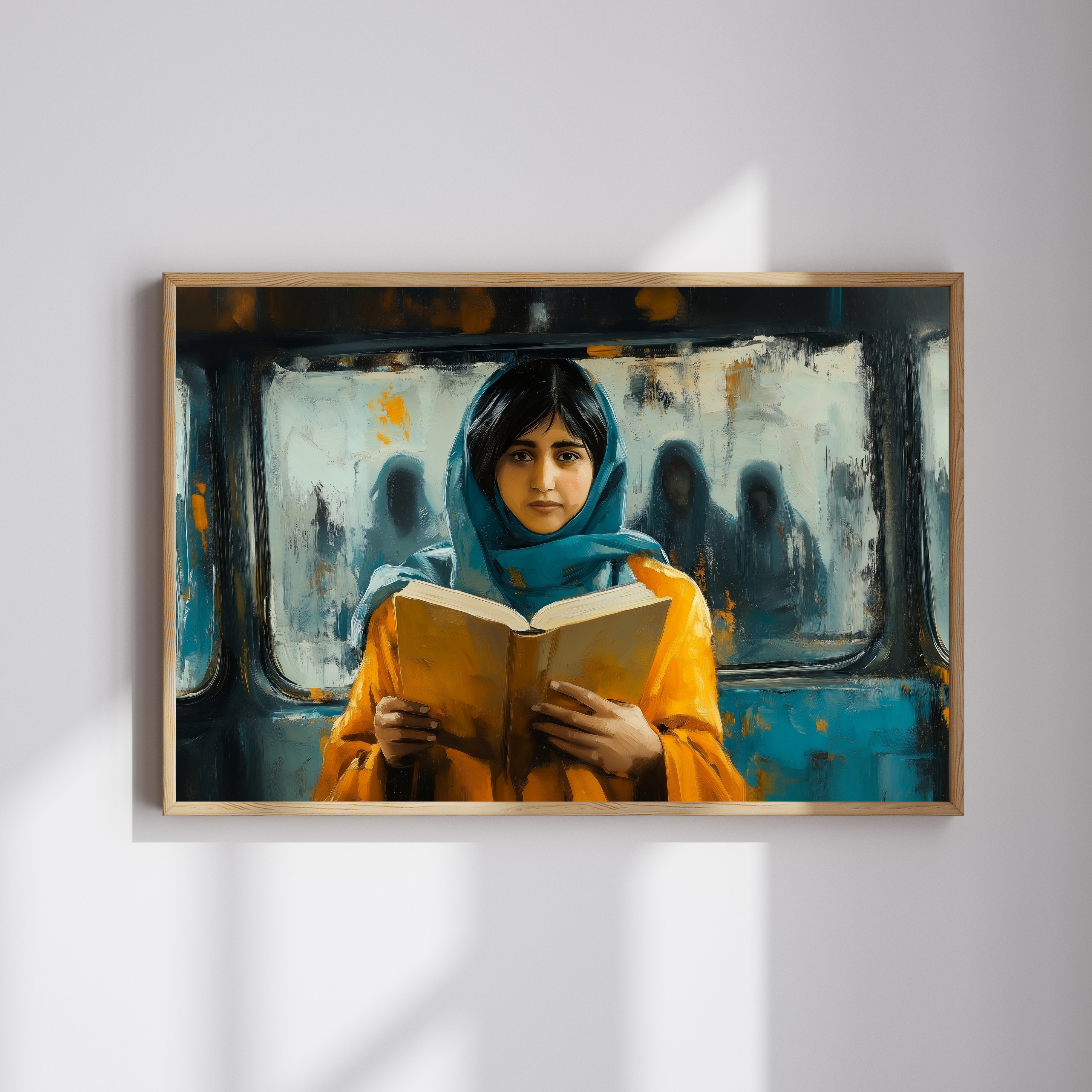 Malala’s Light – The Journey of Courage | Art Print