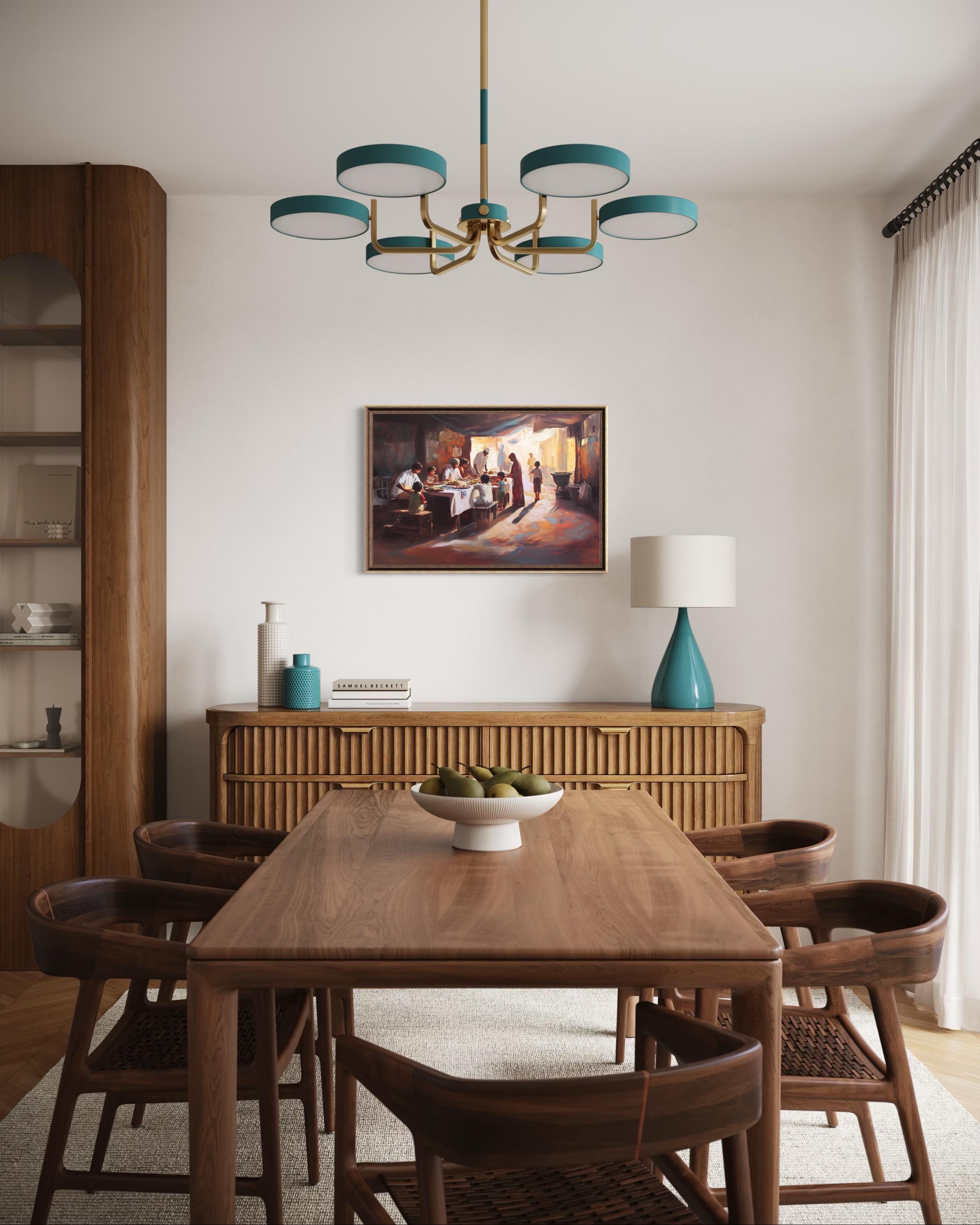 Communal Iftar – Family and Togetherness in Ramadan | Framed Art Print