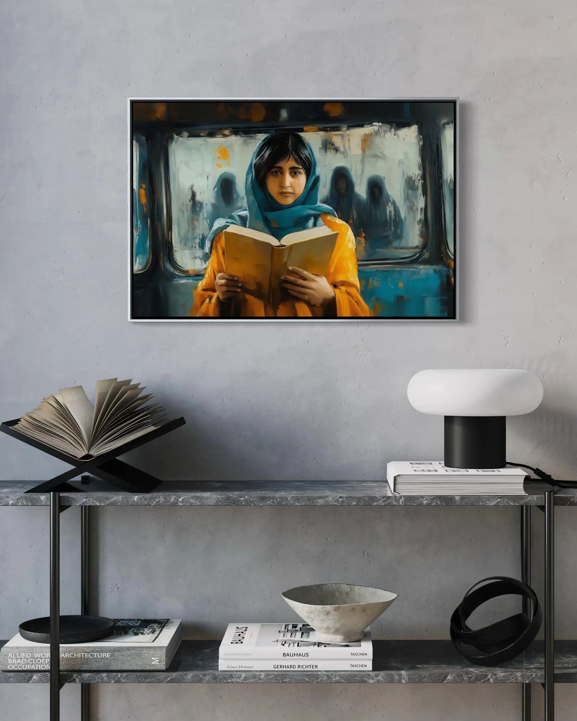 Malala’s Light – The Journey of Courage | Art Print