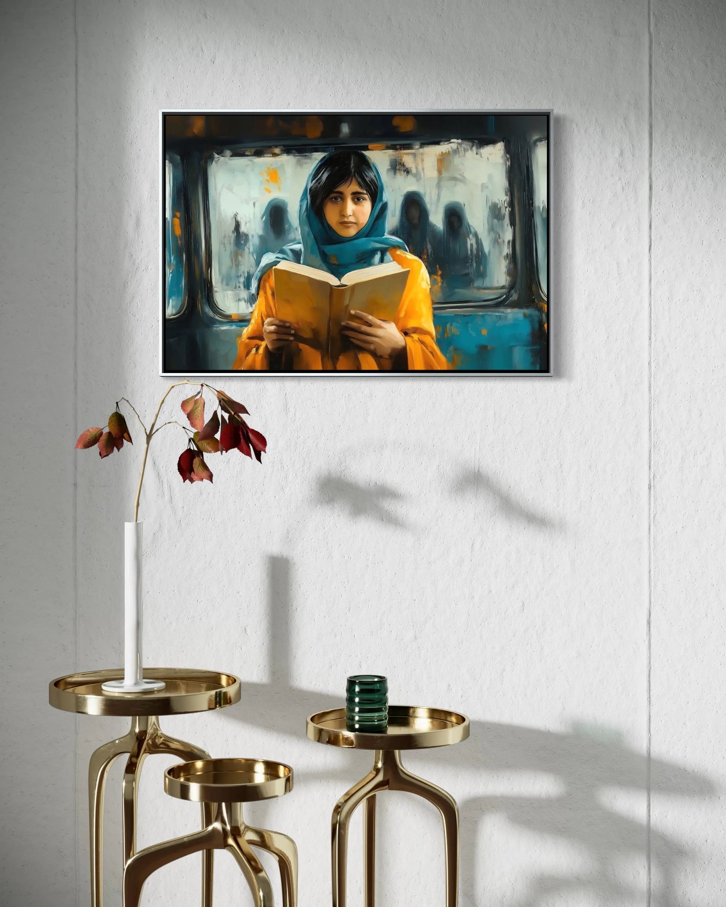 Malala’s Light – The Journey of Courage | Art Print