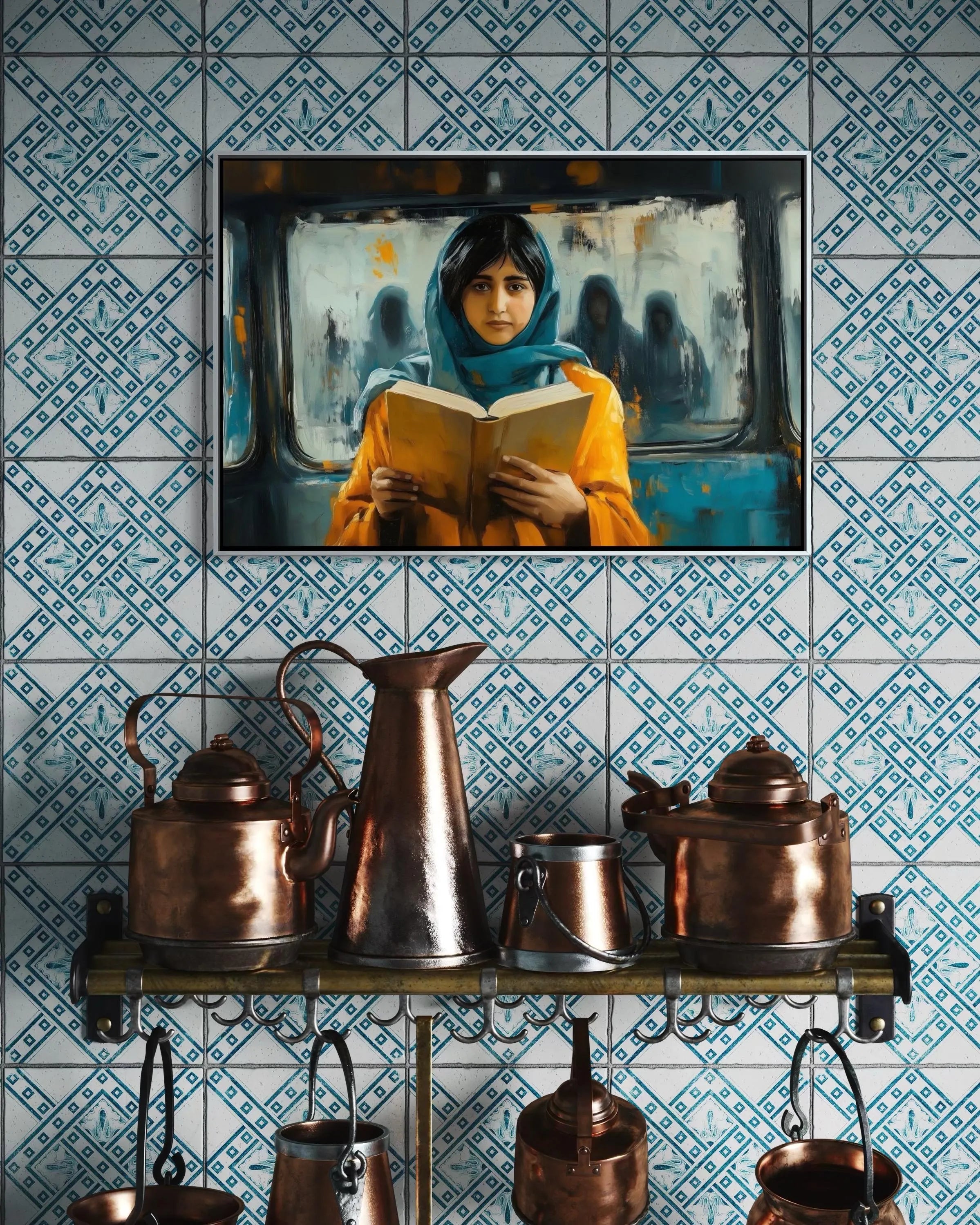 Malala’s Light – The Journey of Courage | Art Print