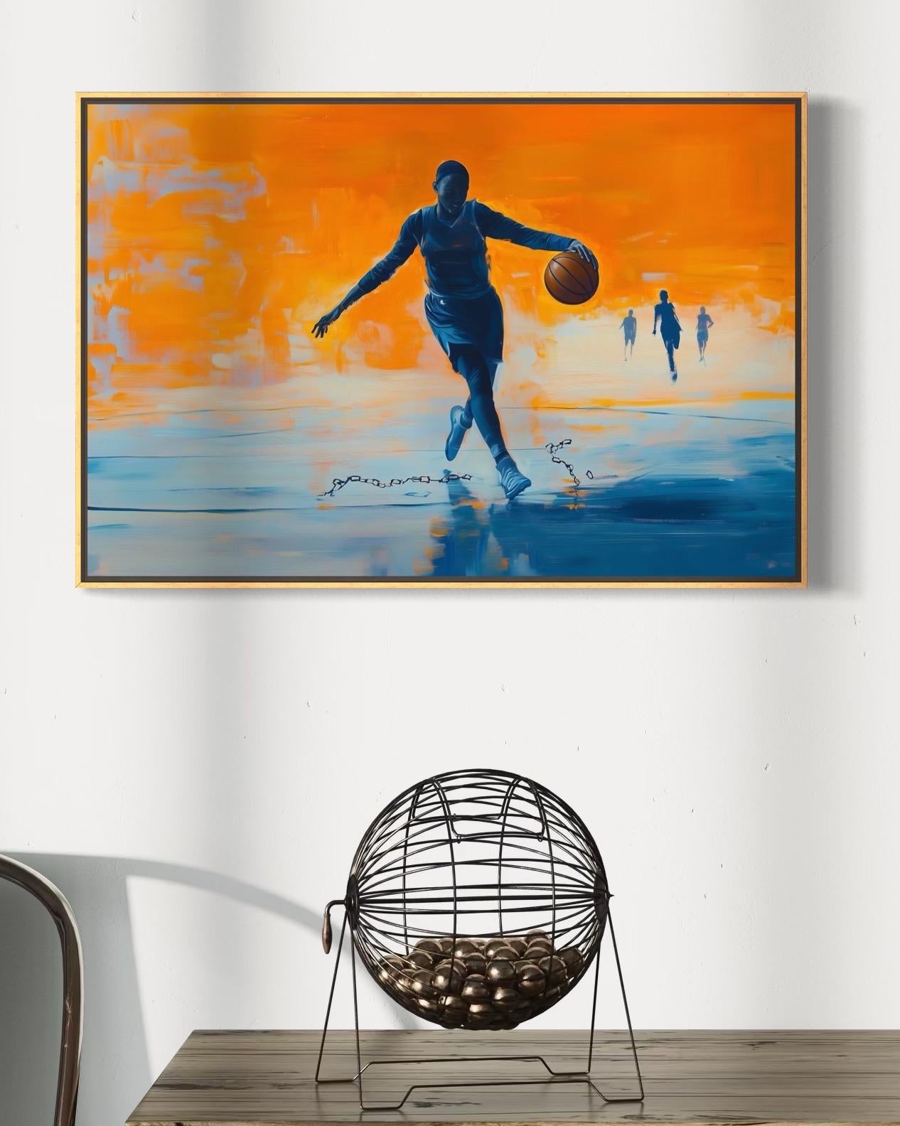 Breaking the Ban with Her Headscarf – Bilqis’s Struggle | Framed Art Print