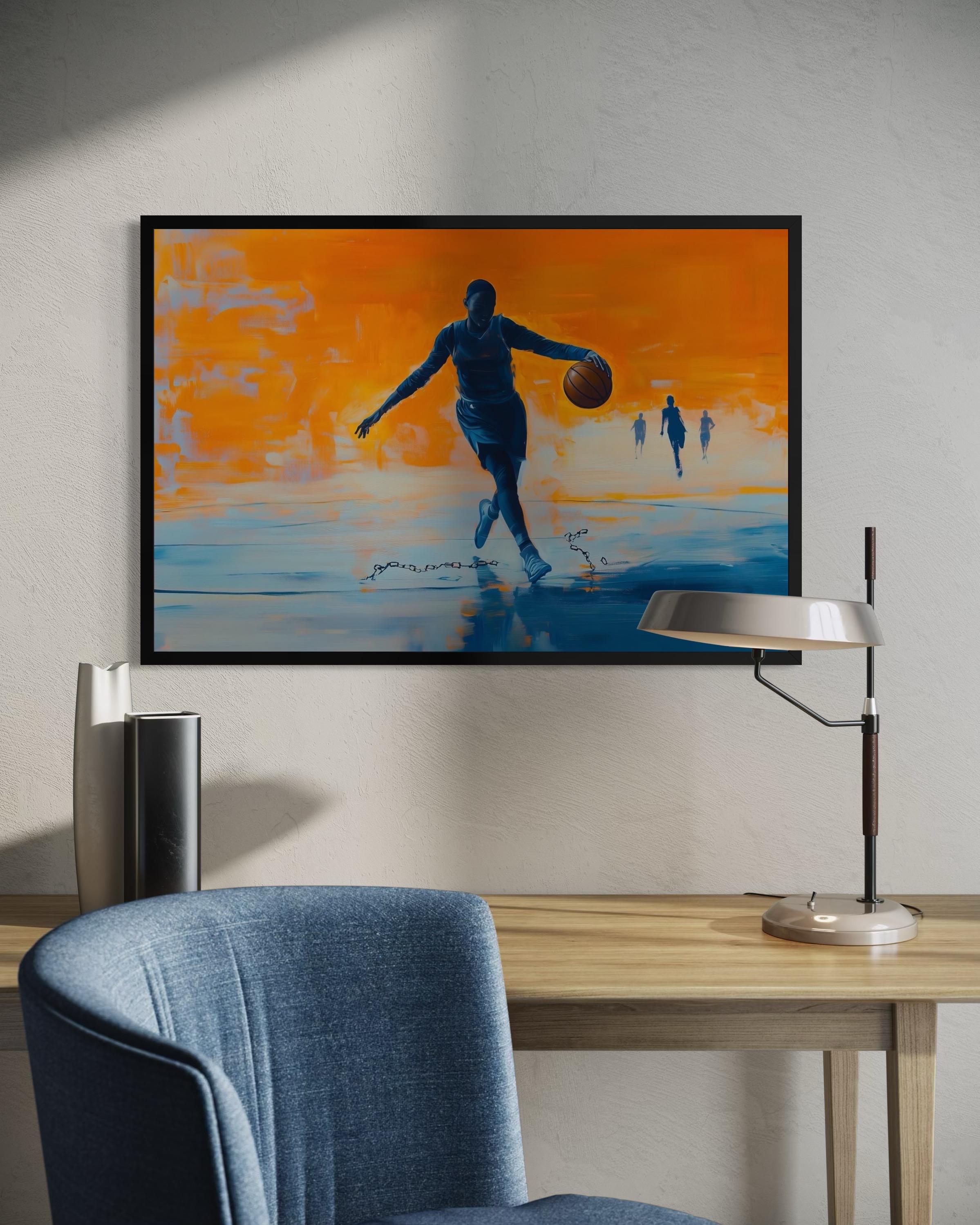 Breaking the Ban with Her Headscarf – Bilqis’s Struggle | Framed Art Print