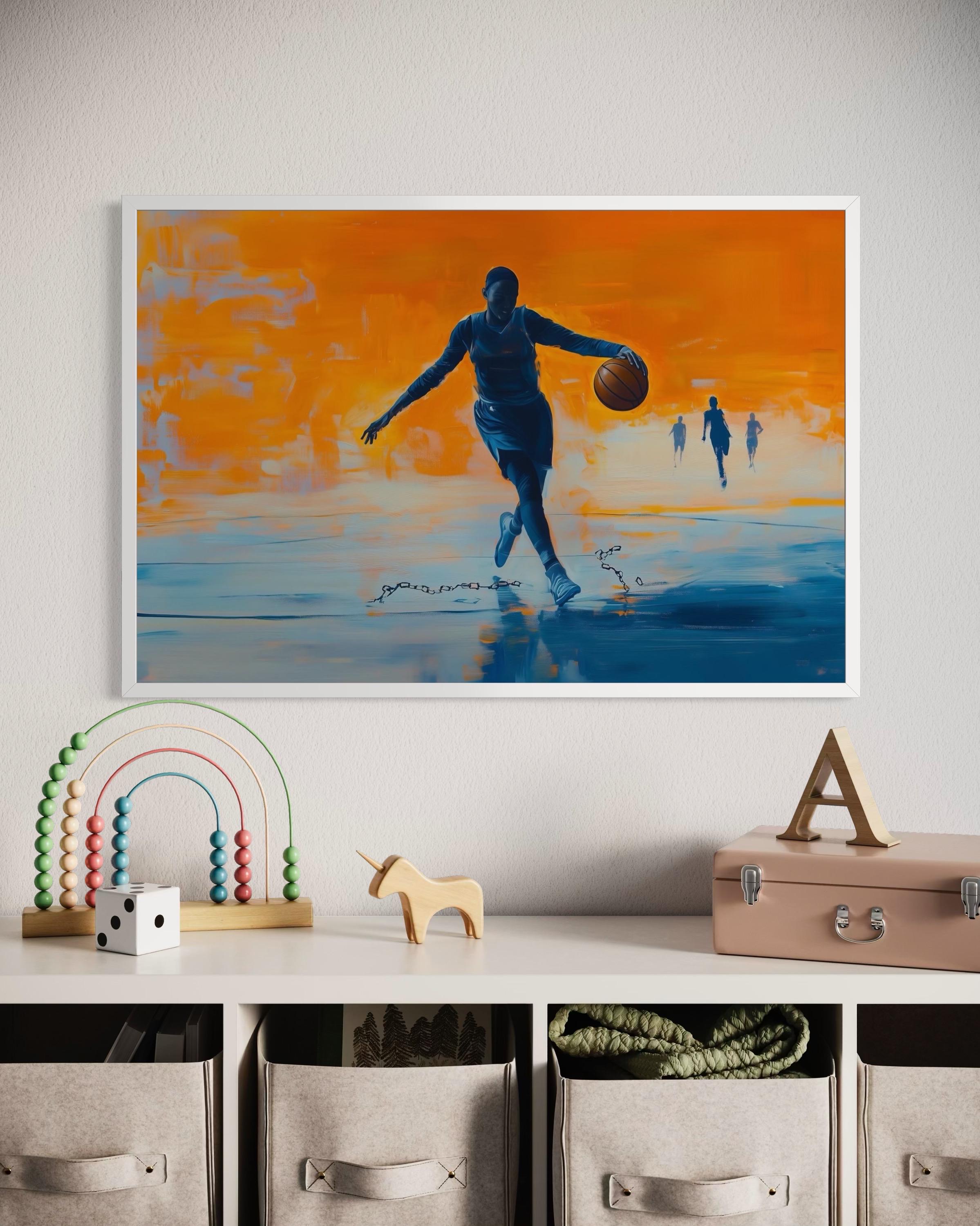 Breaking the Ban with Her Headscarf – Bilqis’s Struggle | Framed Art Print